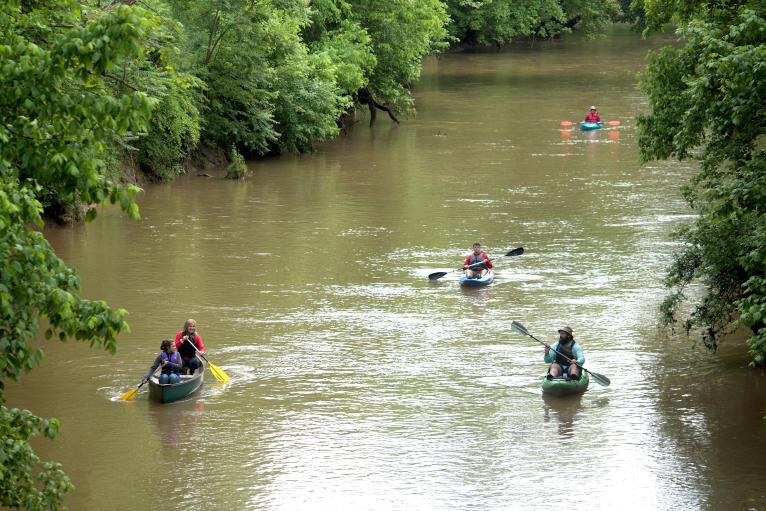 Kayaking