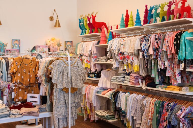 Kids clothes boutique top