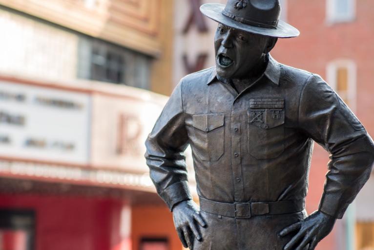 Frank Sutton Statue