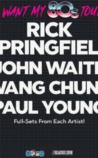 Rick Springfield, Paul Young, and Wang Chung Atlantic City