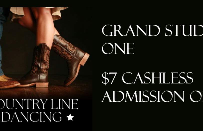 Dancing @ The Grand: Country Line Dancing with DJ and Choreographer, Rob Holley