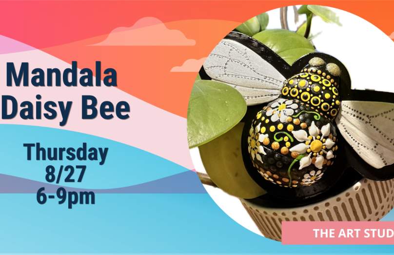 Mandala Daisy Bee