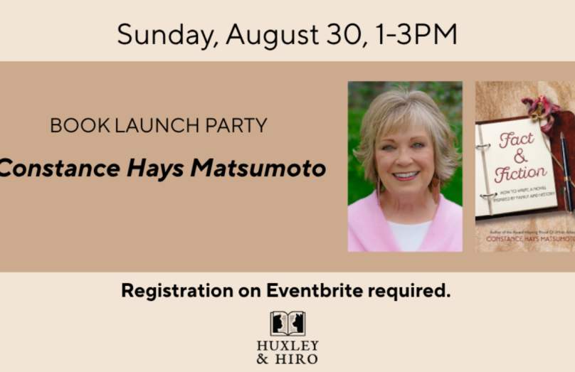 Constance Hays Matsumoto Book Launch Party