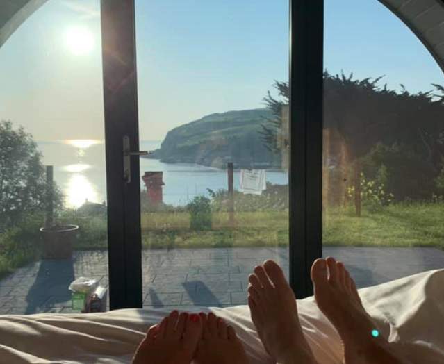 Ocean View Pods at Glenarm Castle