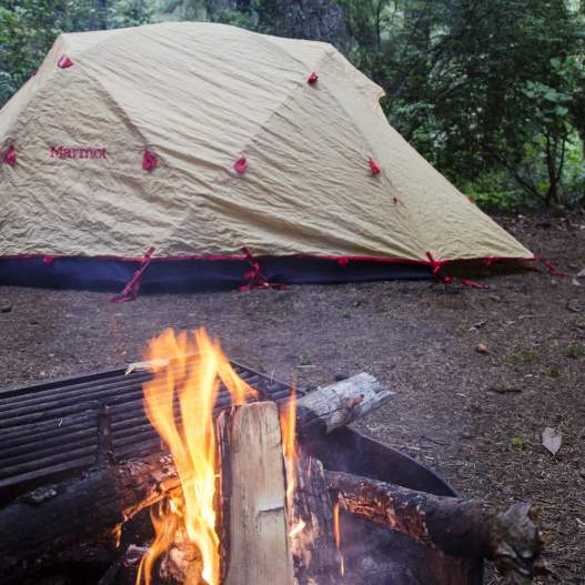 Spring Camping on The Coast