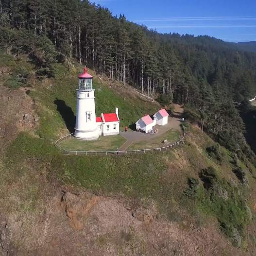 Heceta Head Lighthouse Shines Year-round