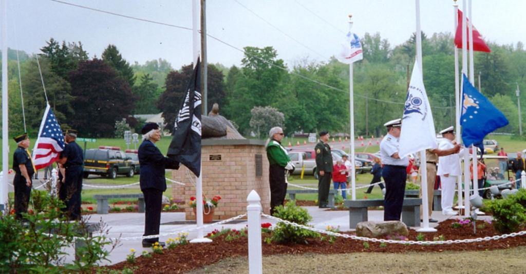 Schuyler County Veterans Memorial Park - Colorguard