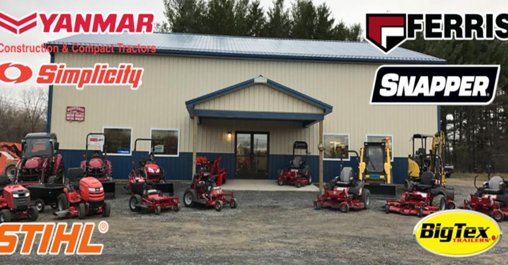 Southern Finger Lakes Equipment - Building Exterior & Brands Banner
