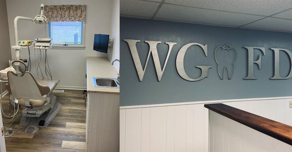 Watkins Glen Family Dentistry - Logo & Exam Room