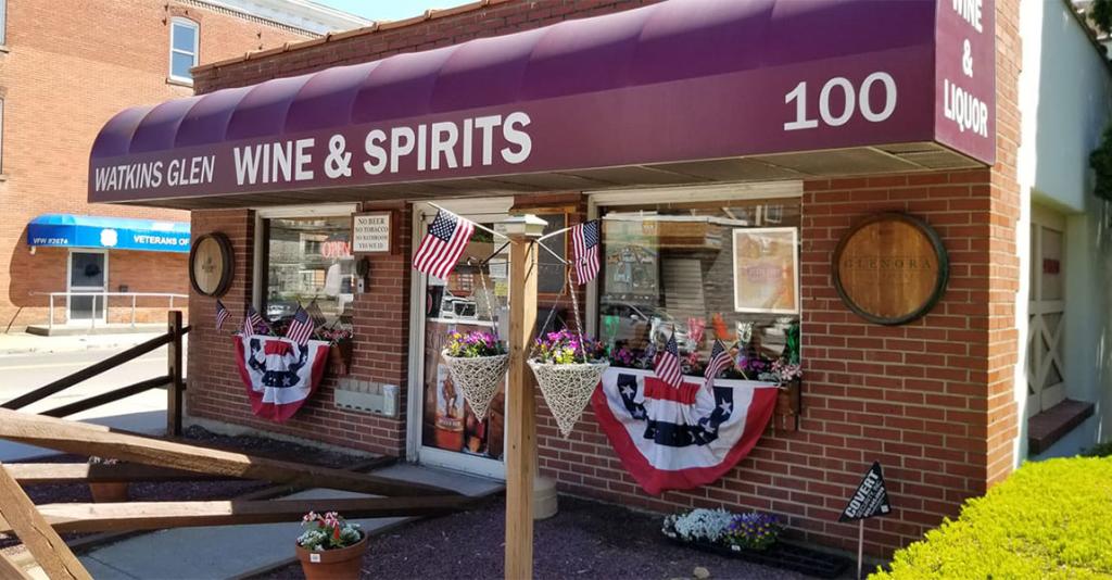 Watkins Glen Wine & Spirits - Building Exterior