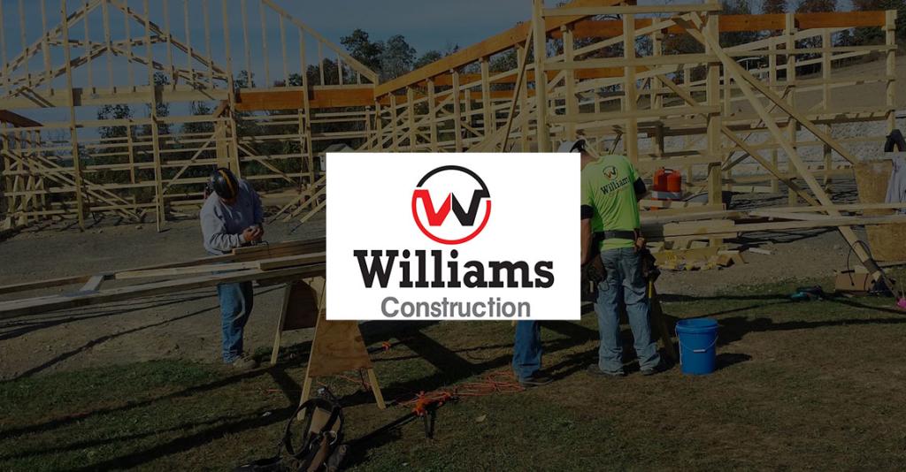 Williams Construction - Logo Banner