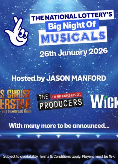 The National Lottery’s Big Night Of Musicals!