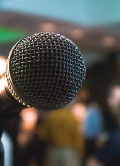 Chuckl. Stockport with headliner Russell Kane