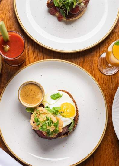 Weekend Brunch at The Restaurant at Manchester Marriott Victoria & Albert Hotel
