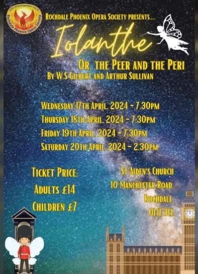 Rochdale Phoenix Opera Society Present "Iolanthe"