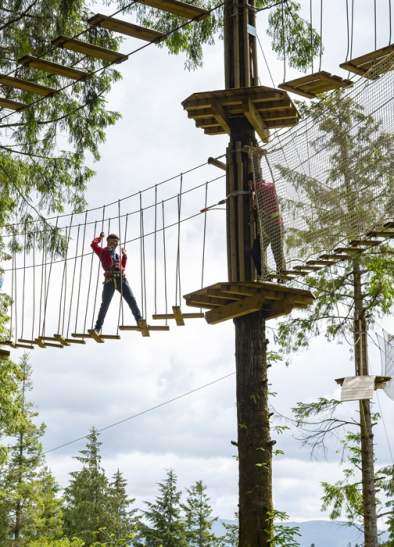 February Half Term Adventures at Go Ape Rivington