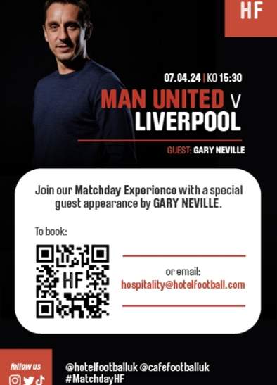 Match Day Experience Q&A with Gary Neville - Man Utd vs Liverpool