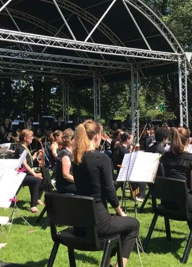 Picnic  Brass at Haigh Woodland Park