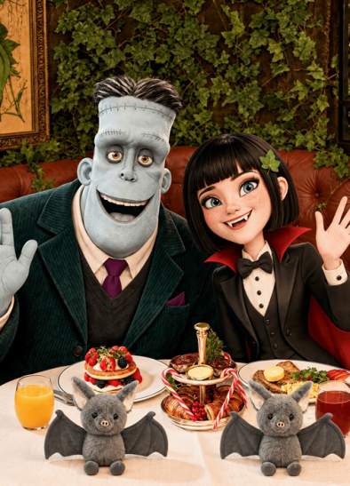 Little Monsters Breakfast Banquet for Halloween at The Ivy