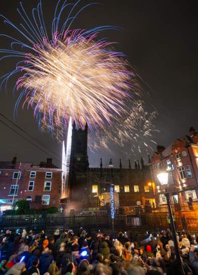 Oldham Christmas Lights Switch On 2025