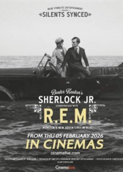 On Screen: R.E.M x Buster Keaton's Sherlock Jr. + Short Film (Cert 12A)