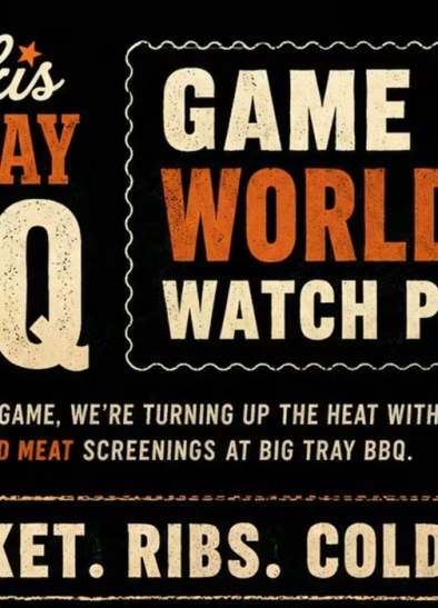 World Cup: England vs Croatia at Brewski's Big Tray BBQ