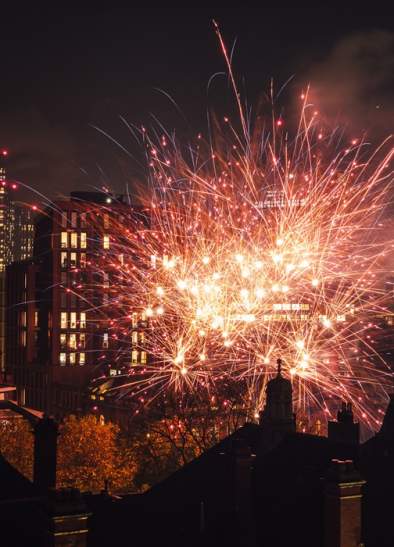Manchester New Year's Eve Fireworks