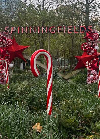 Spinningfields Christmas Installation
