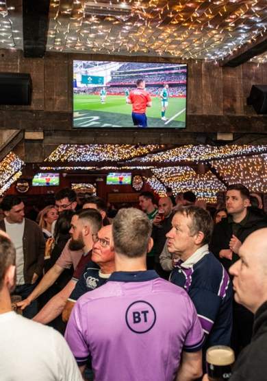 Live Sports at Mulligans