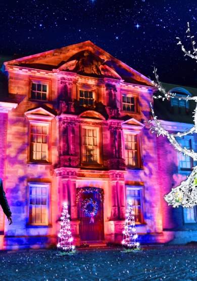 Christmas Light Trail at Dunham Massey