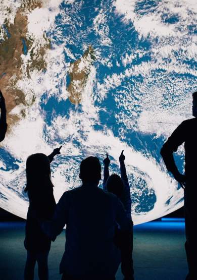 Luke Jerram’s Gaia at Trafford Palazzo