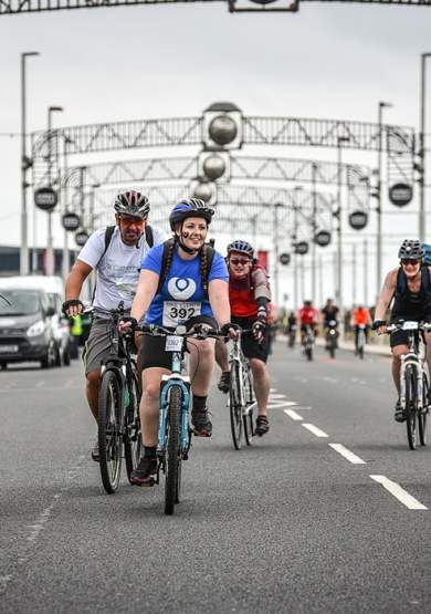 Manchester to Blackpool Bike Ride