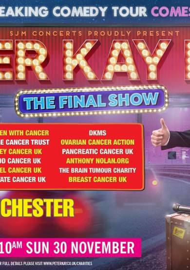 Peter Kay - The Final Show - All Profits for Cancer Charities