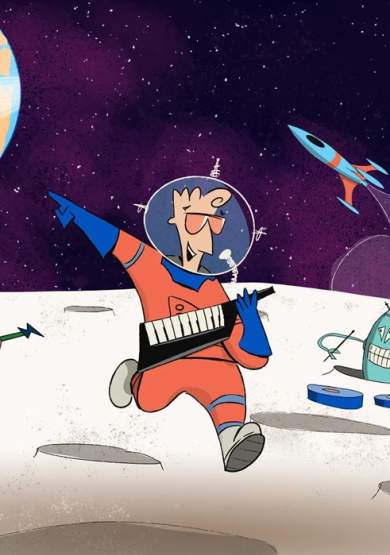 Groove Onto The Moon