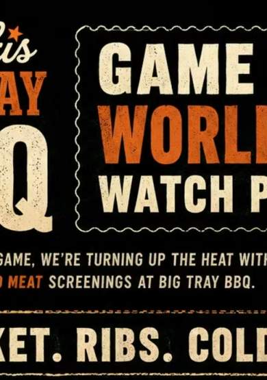 World Cup: England vs Croatia at Brewski's Big Tray BBQ