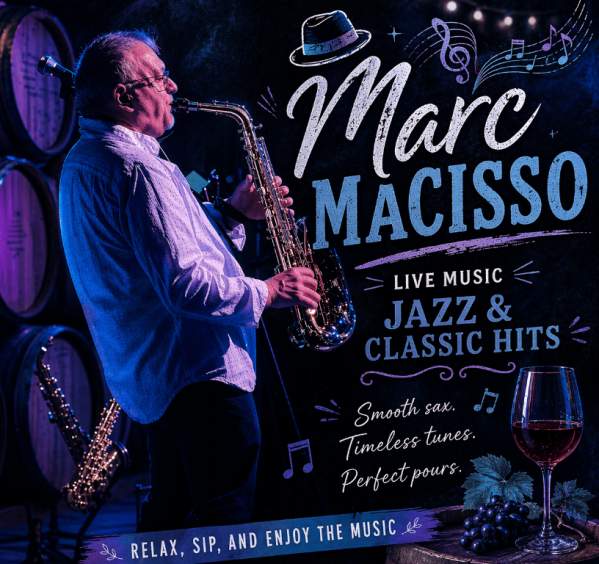 Live Jazz and Classic Hits with Marc Macisso