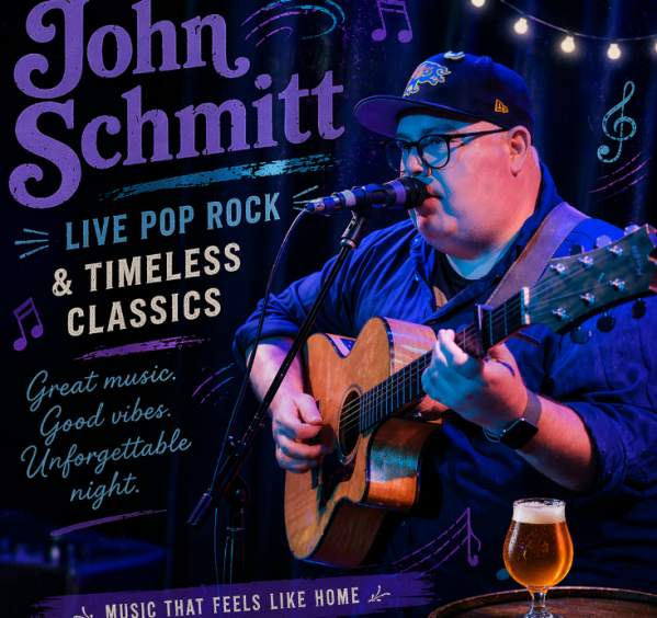 Live Pop Rock & Timeless Classics with John Schmitt