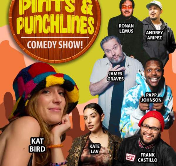 AV Comedy Co. Presents: PINTS & PUNCHLINES COMEDY SHOW