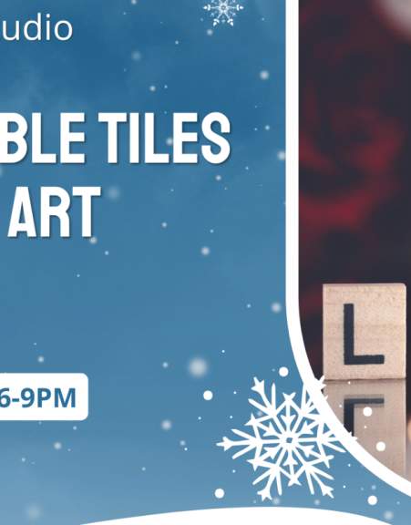 LOVE Scrabble Tiles Board Art