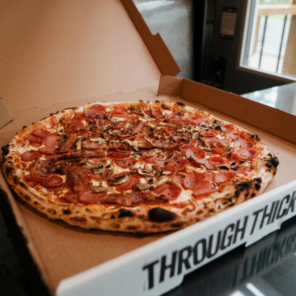 Through Thick Thin Pizza