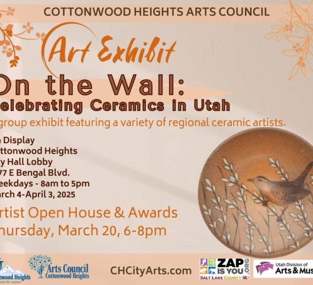 "On the Wall - Celebrating Ceramics in Utah"