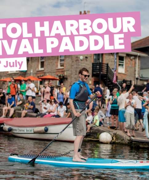 SUP and Kayak Bristol Harbour Festival with SUP Bristol
