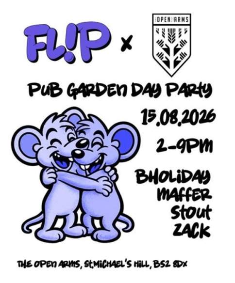 FLIP - Pub Garden Day Party at The Open Arms