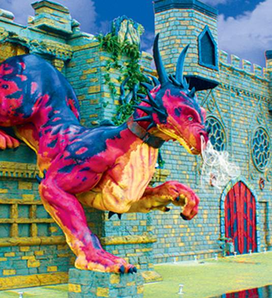 Ghostly Manor Thrill Center