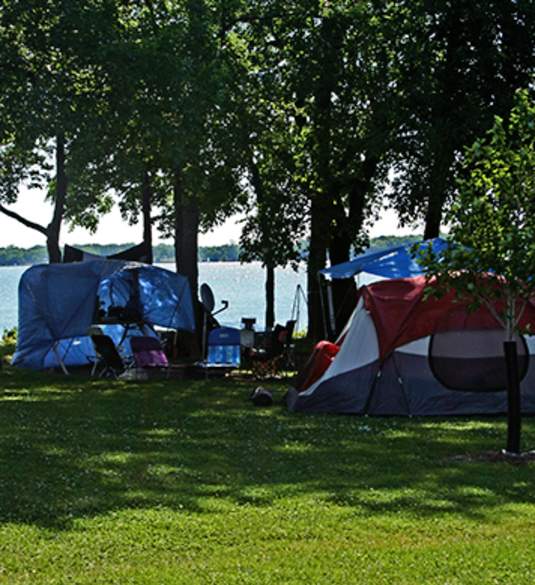 Kelleys Island State Park Campground