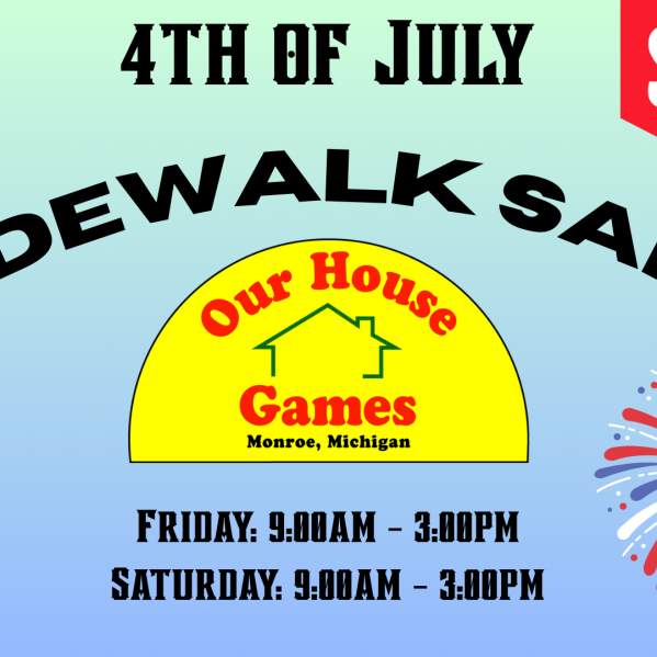 4th of July sidewalk sale