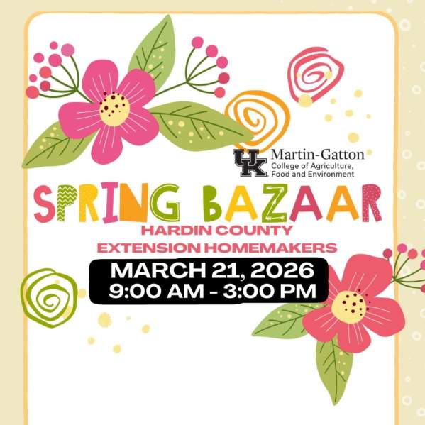 Hardin County Extension Office Spring Bazaar