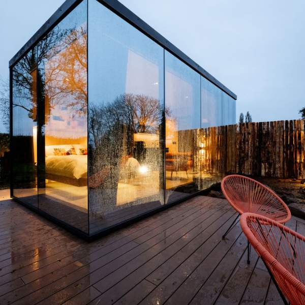 Lough Neagh Mirror Houses