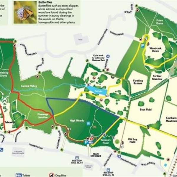 High Woods Country Park Walks