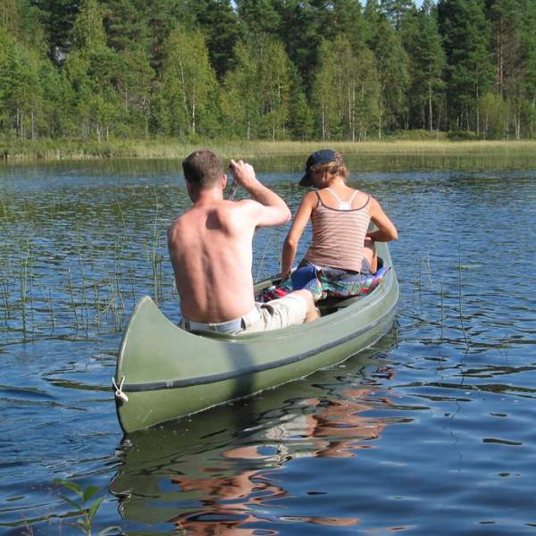 Padletur på Vortungen, Rømskog